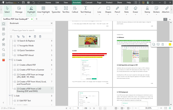 SwifDoo PDF best PDF reader for Windows