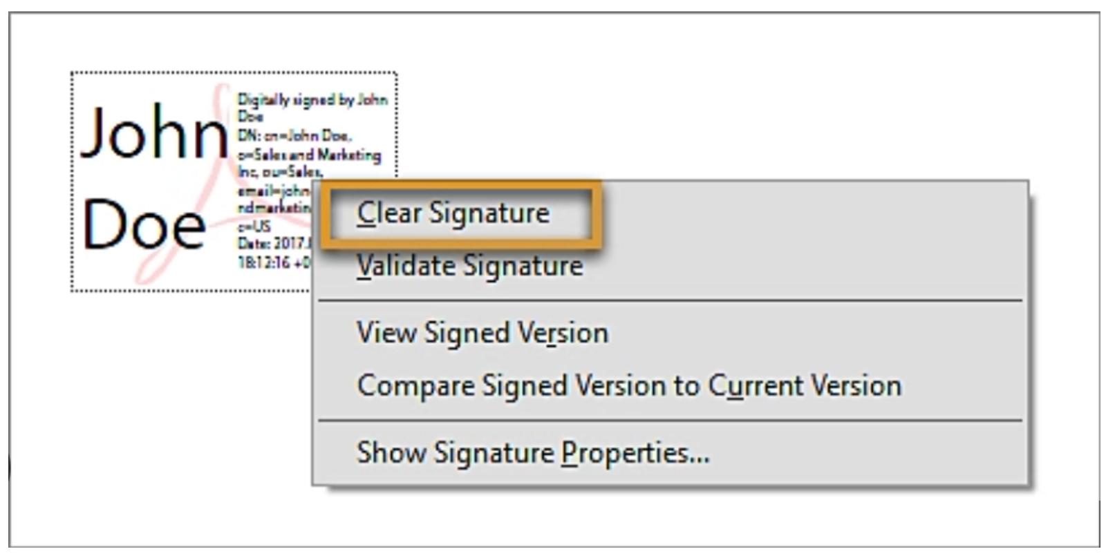 Best PDF signature remover - Adobe Acrobat