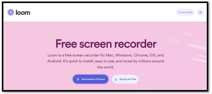 Best screen recorder for Windows 10 - Loom