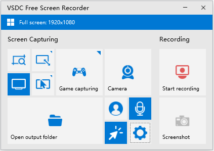 Best screen recording software for PC VSDC Free Screen Recorder