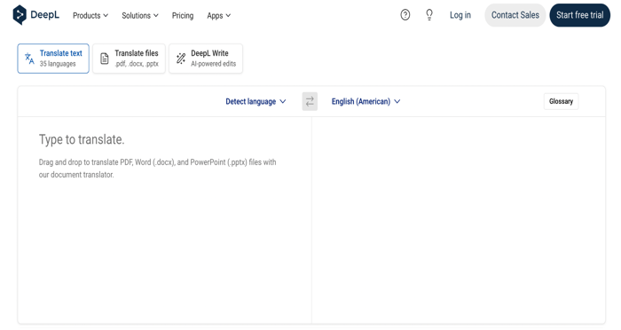 DeepL best translation website