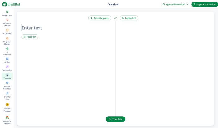 QuillBot best translation website