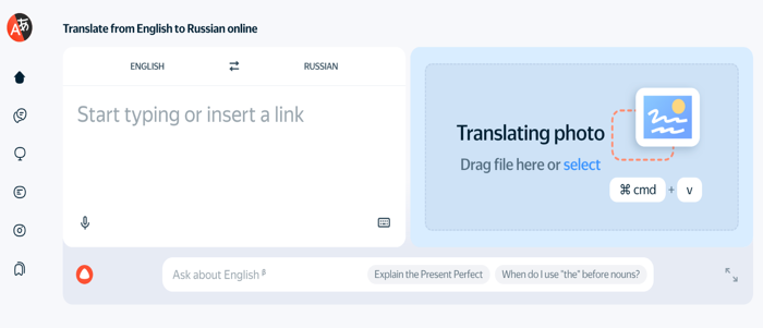 Yandex Translate best translation website