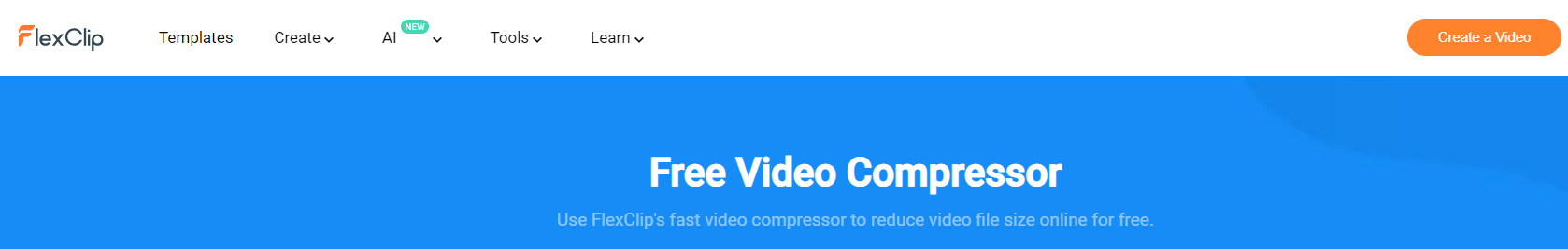 Best video compressor FlexClip