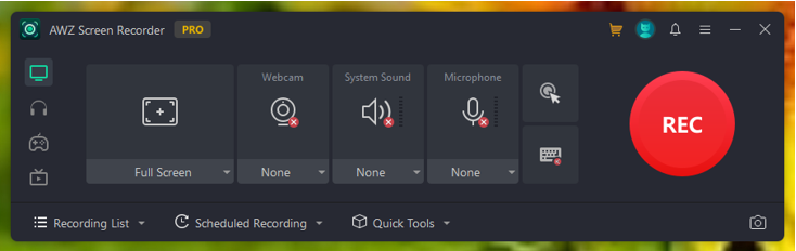 Best Vlog Recorder for Windows: AWZ Screen Recorder