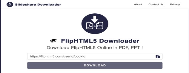 FlipHTML5 to PDF Converter Downloaderr.org