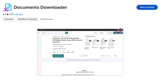 Documents Downloader