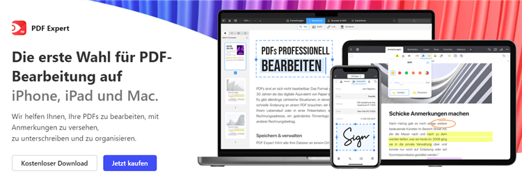 Fotos mit PDF Expert in PDFs auf dem Mac einfügen