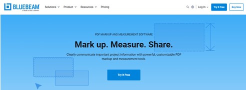 Bluebeam PDF Markup Tool