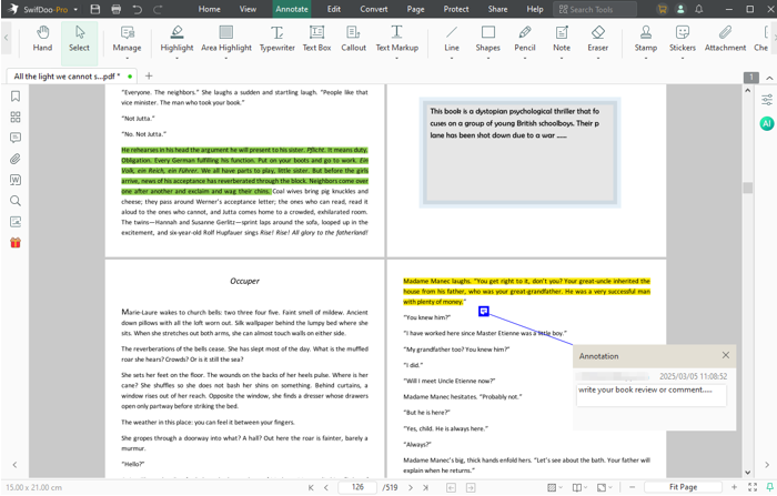 How to Write a Book Review on a PDF Book