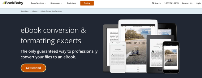 BookBaby ebook conversion service