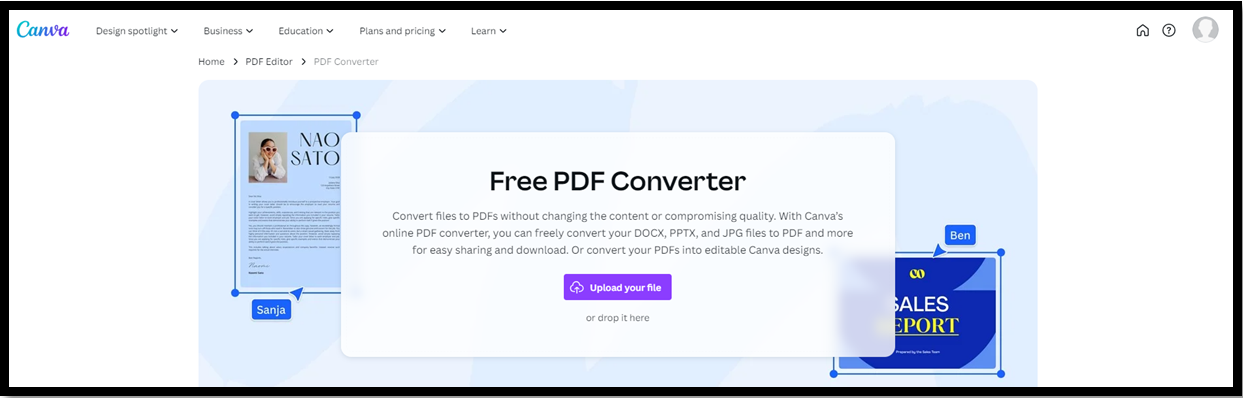 Canva Odia PDF to Word converter