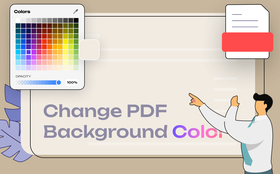 3 Simple Methods to Change Background Color of PDF: Windows & Mac