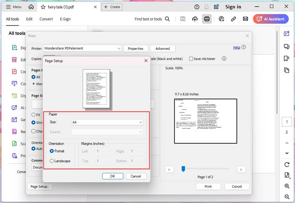 Change Margins in PDF with Adobe Acrobat