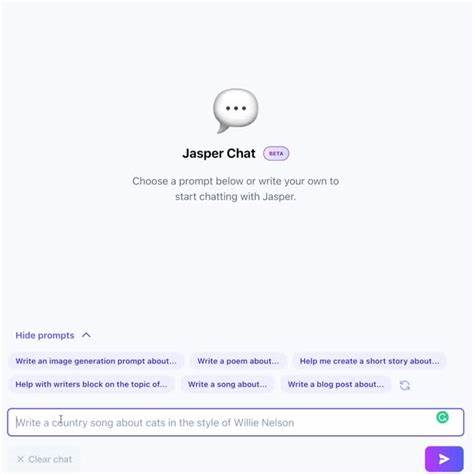 ChatGPT Alternative Jasper Chat