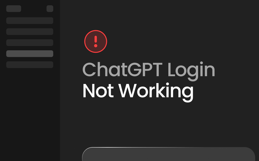 chatgpt-login-not-working