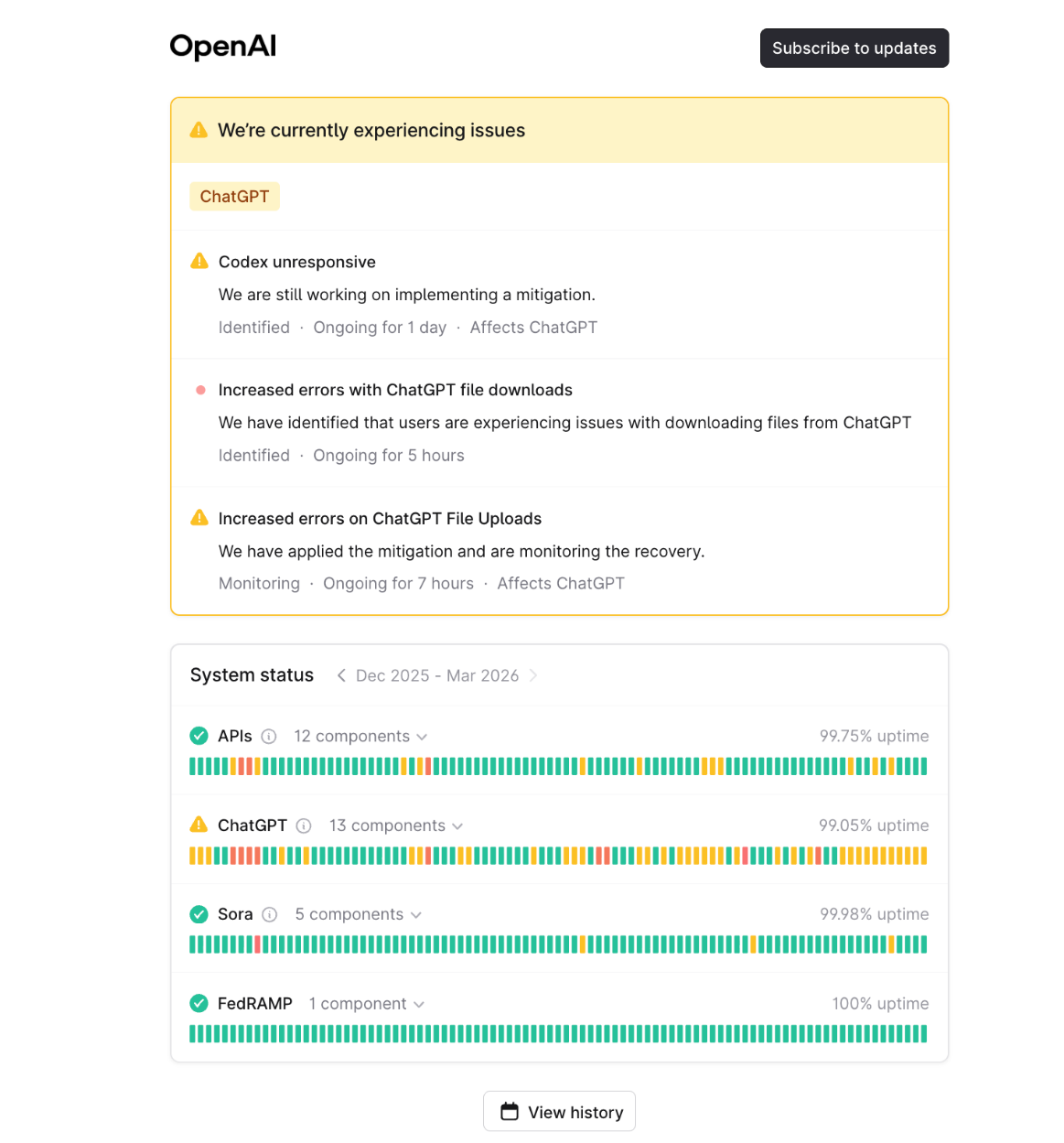 Check if servers are down