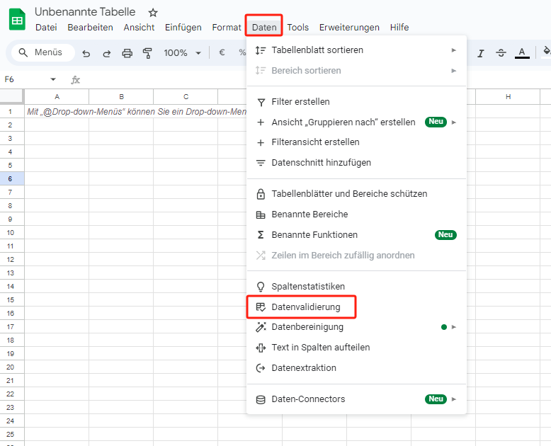 Google Sheets