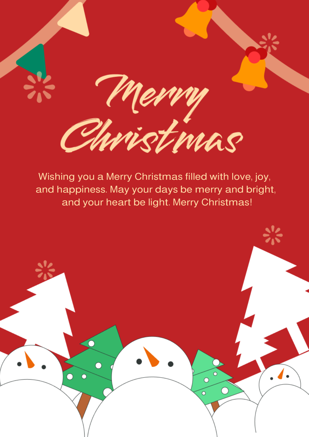 Heartfelt Christmas wishes for family