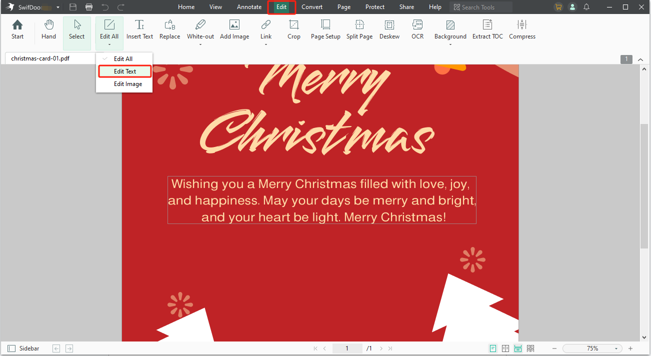 Christmas wishes for boyfriend to write in Christmas card step 2