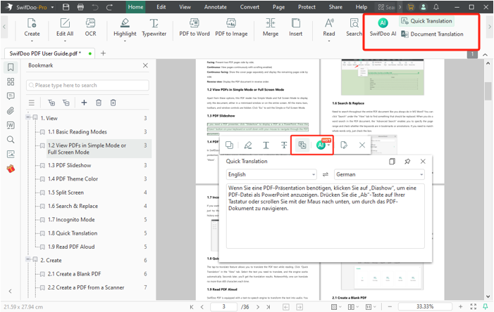 Bonus: Best PDF Document Translator for Windows
