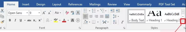 Clear formatting in Word via the Styles pane 1