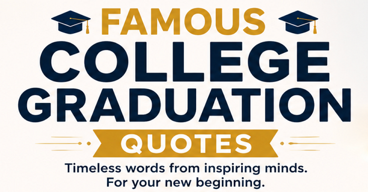 Famous college graduation quotes