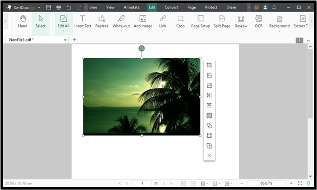 Combine JPG Images into One PDF with SwifDoo PDF 4