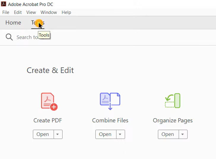 Combine PDF Files in Acrobat