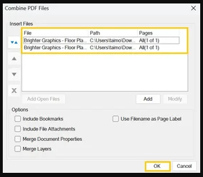 Put PDF in the Right Order