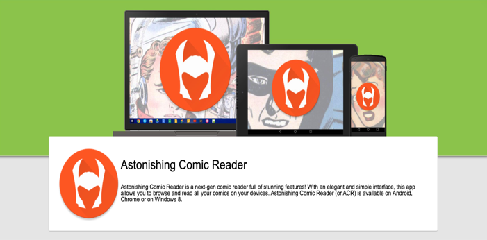 Astonishing Comic Reader comic book reader