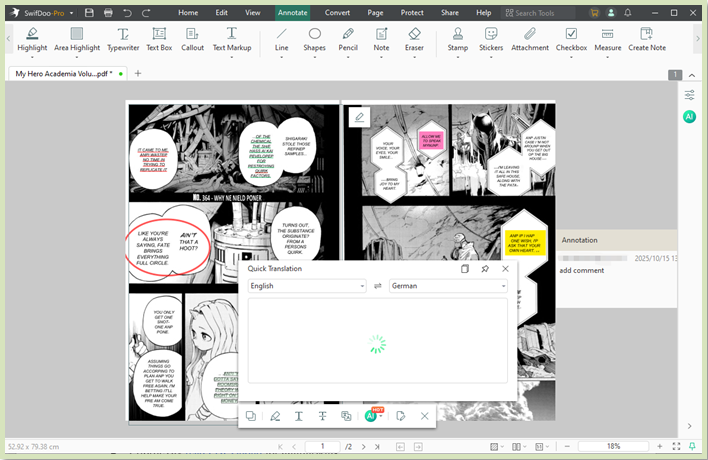 Bonus: Best PDF Comic Reader for Windows