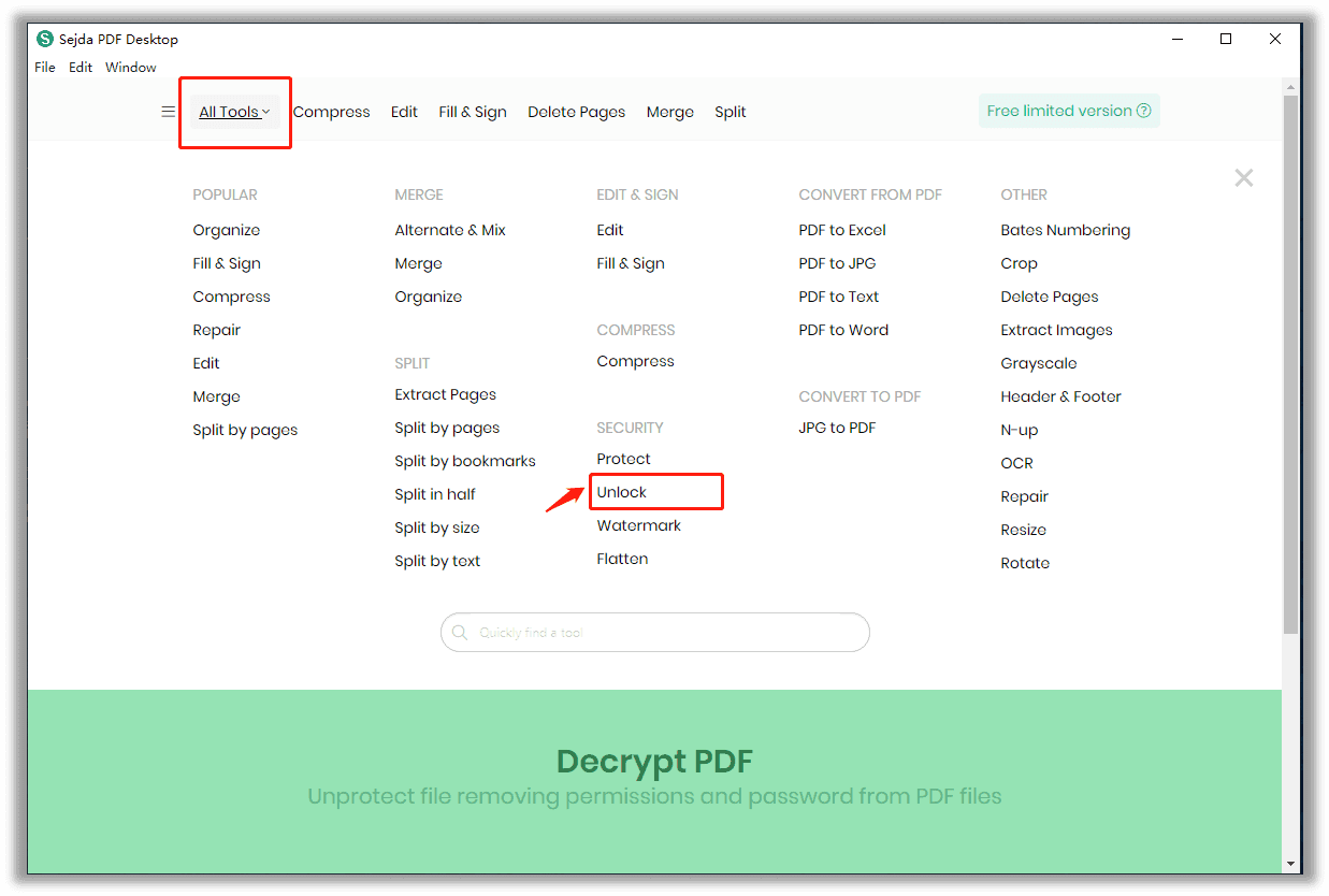 Sejda PDF