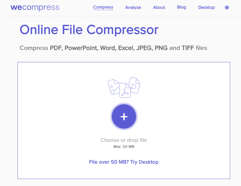 Compress Excel Files Online