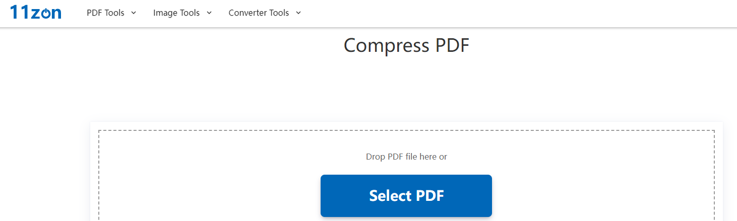 Compress PDF to 50KB online with 11zon