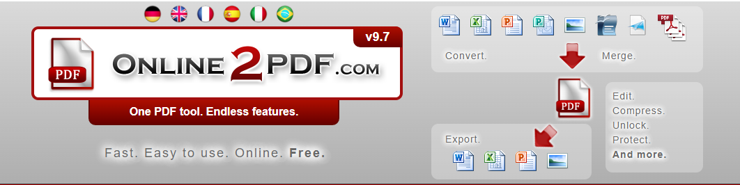 Compress PDF to 50KB online with Online2PDF.com