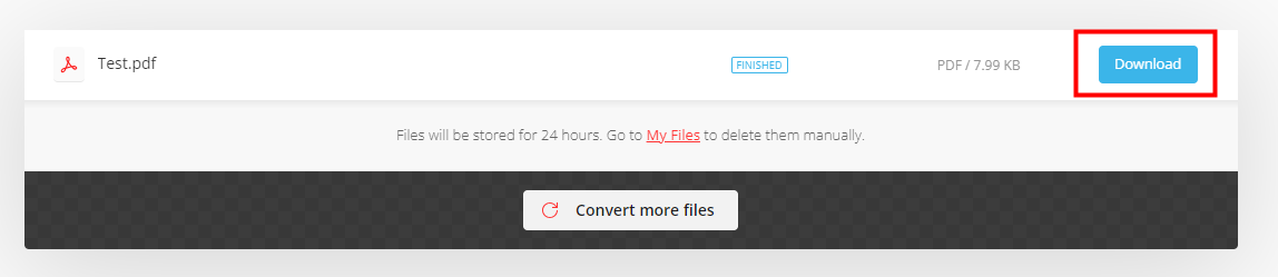 Convert AI to PDF with Convertio 3