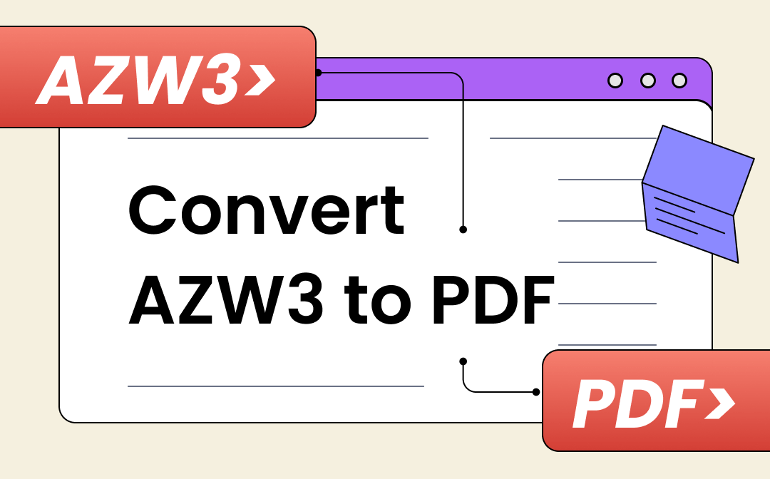 Convert AZW3 to PDF