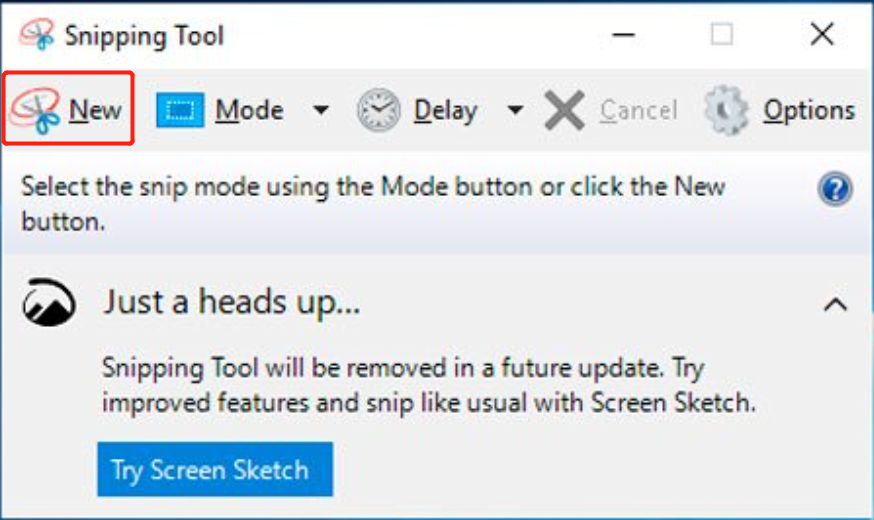 Snipping Tool convert Excel to JPG step 2 | SwifDoo Blog