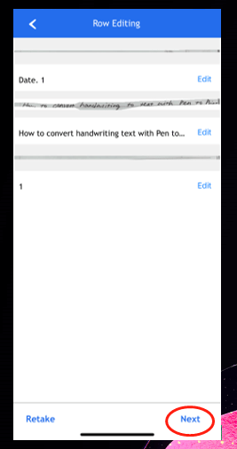 Convert handwriting to text with a mobile app 1