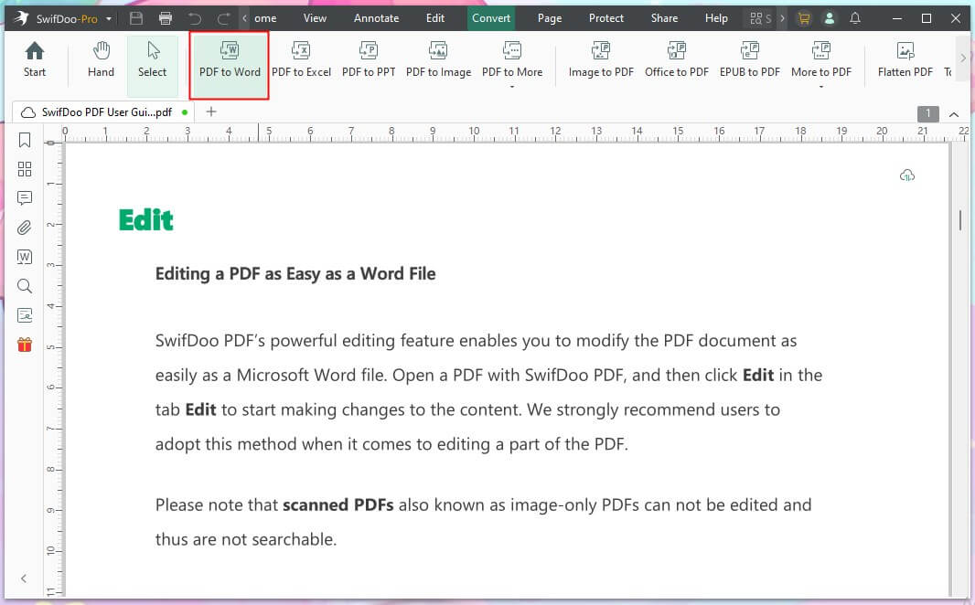 PDF to Word