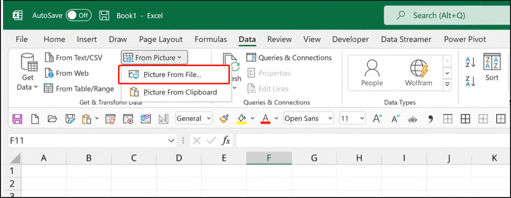 Office Insider convert JPG to Excel step 2 | SwifDoo Blog