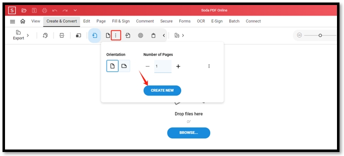 Convert a Marathi Word file to a PDF in Soda PDF