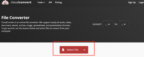 Convert ODT to PDF with CloudConvert