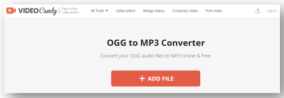 Convert OGG to MP3 with Video Candy