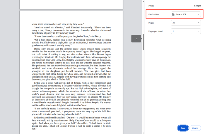 Convert Protected PDF to Unprotected with Google Chrome
