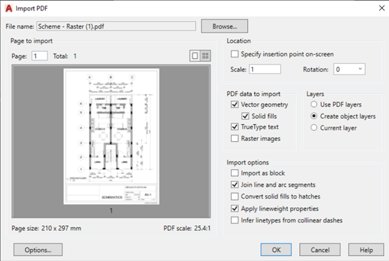 convert-pdf-to-dwg-in-autocad