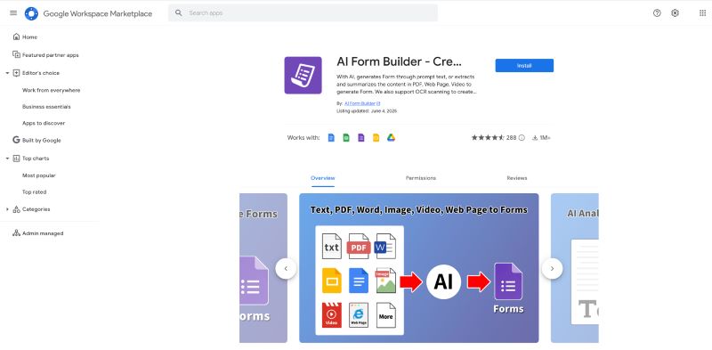 AI Form Builder