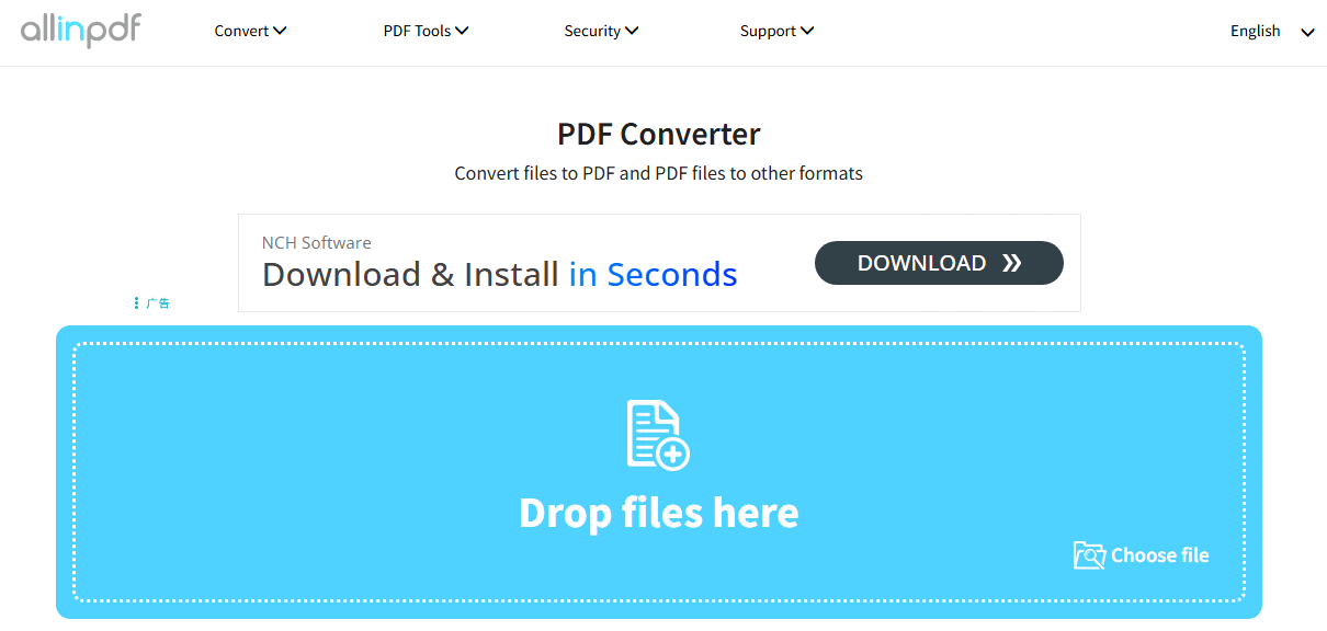 official Allinpdf HWP converter site