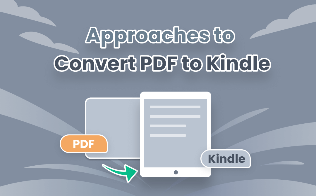 Free Methods to Convert PDF to Kindle